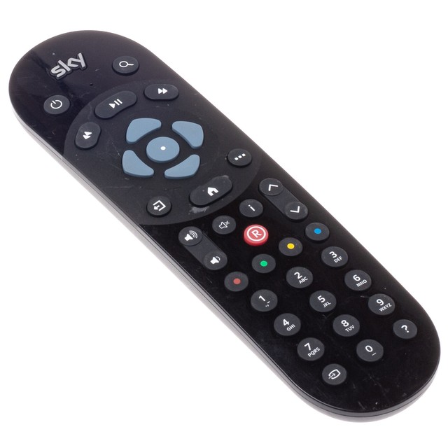 Genuine Original Sky Q Remote Control Bluetooth Missing Battery Cover