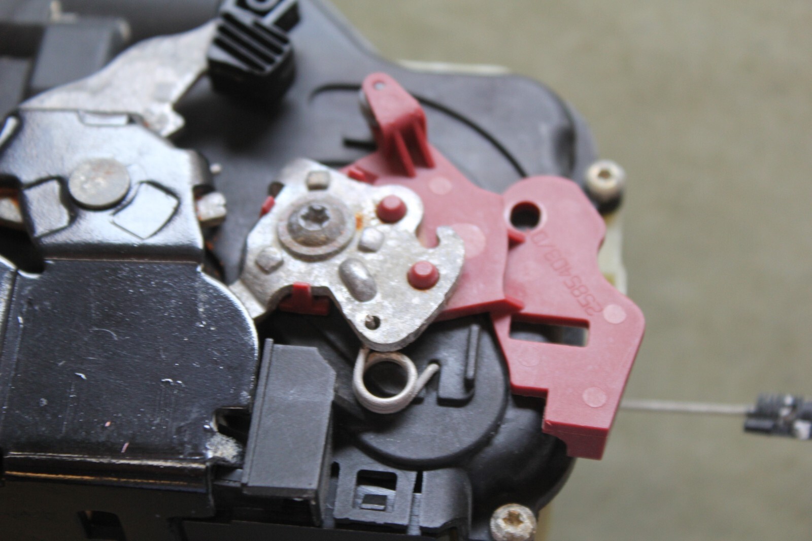 04-10 Bentley Continental Gt Coupe Rh Right Front Door Latch Actuator 3W0837350B