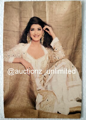 Bollywood Schauspieler Sonali Bendre Original Postkarte Postkarte Indien Sexy...