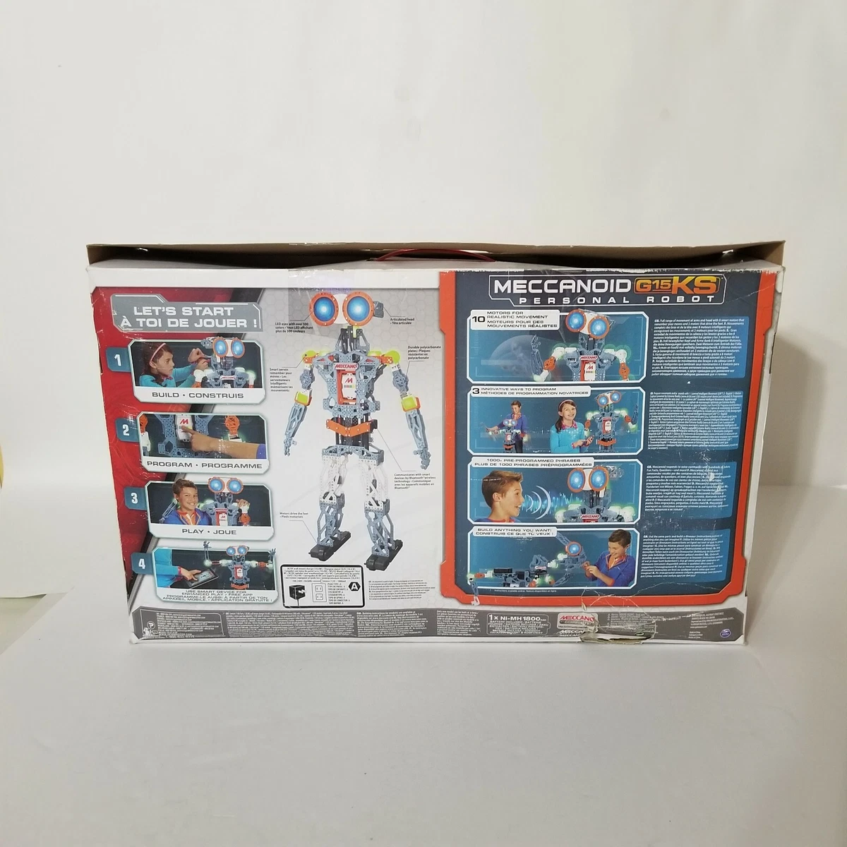Meccano meccanoid g15 hotsell ks personal robot