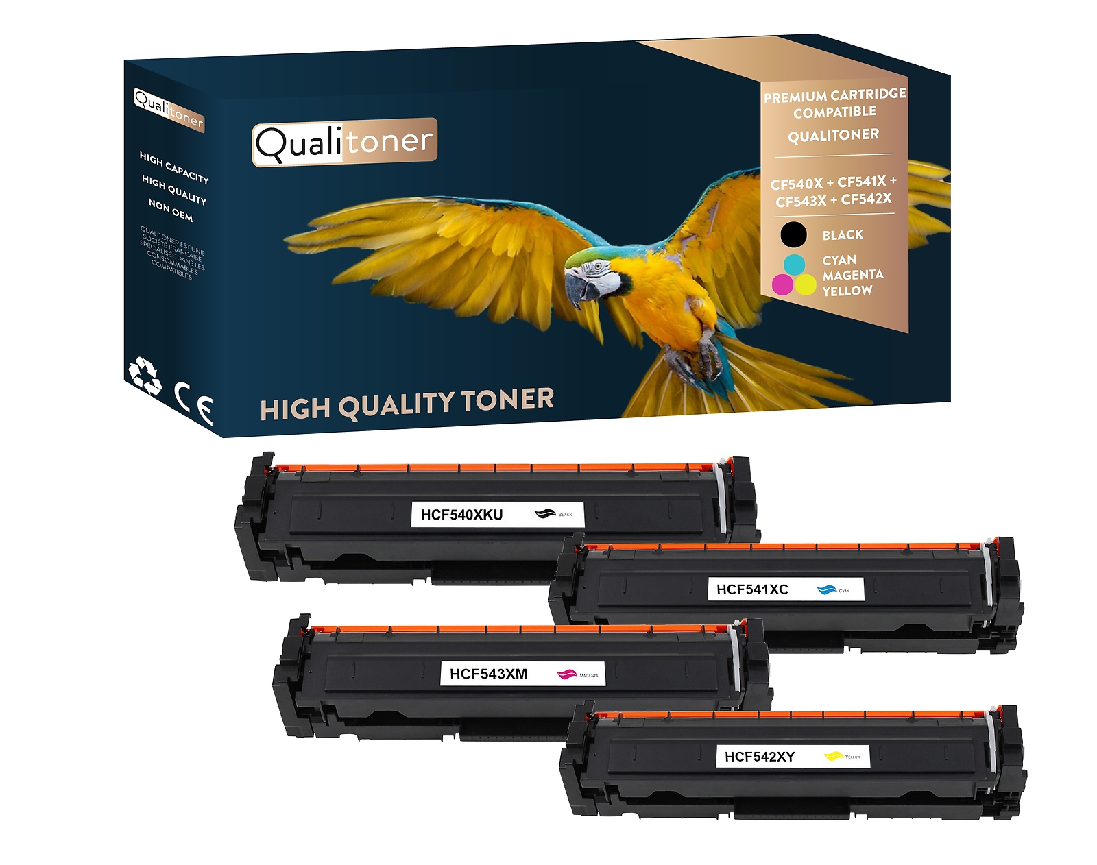 Toners HP CF540X compatibles pour équiper votre espace de télétravail à la maison