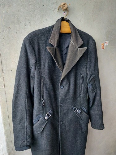 Costume National C'n'C men coat homme mens wool coat size 36/50 - Picture 13 of 22