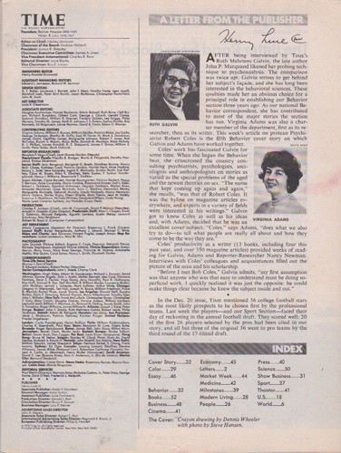 TIME-feb 14,1972-AMERICA'S FORGOTTEN CHILDREN-PSYCHIATRIST ROBERT COLES. - Picture 3 of 3