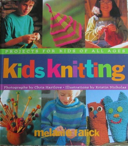 Kids Knitting Projects EASY All Ages HBDJ Learn How Knit Technique Pattern Book