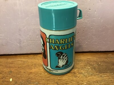 Vintage 1978 Aladdin Metal Lunchbox w/ Thermos Charlies Angels | eBay
