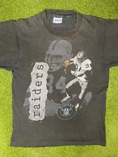 80s Los Angeles Raiders - Bo Jackson - Vintage NFL Player T-Shirt Medium