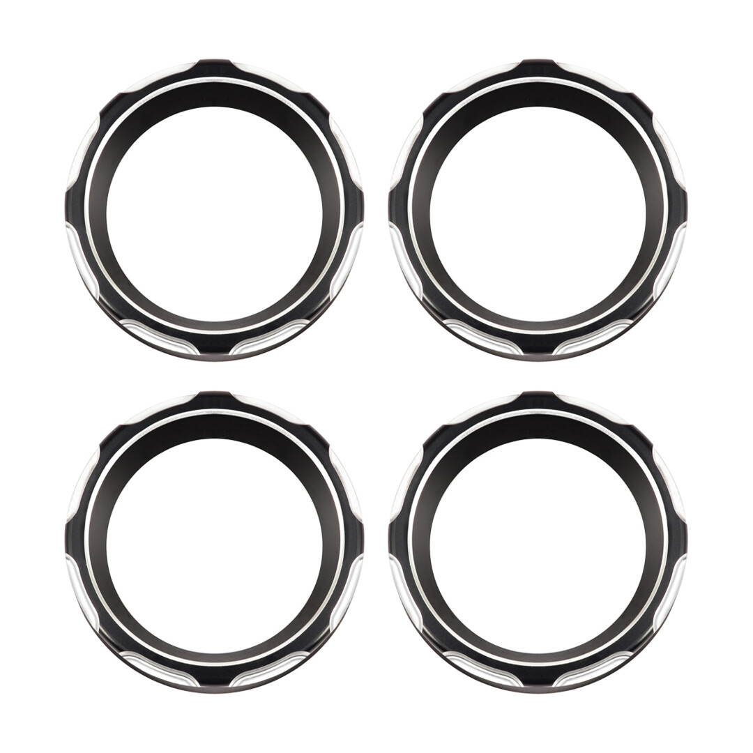 6Pcs Speedometer Bezels Trim Kit For Harley Electra Glide Ultra Limited