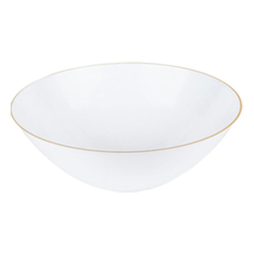 Fancy Organic Round Disposable Plastic Dessert Soup Bowls, Heavy Duty 120 pcs - Picture 22 of 31