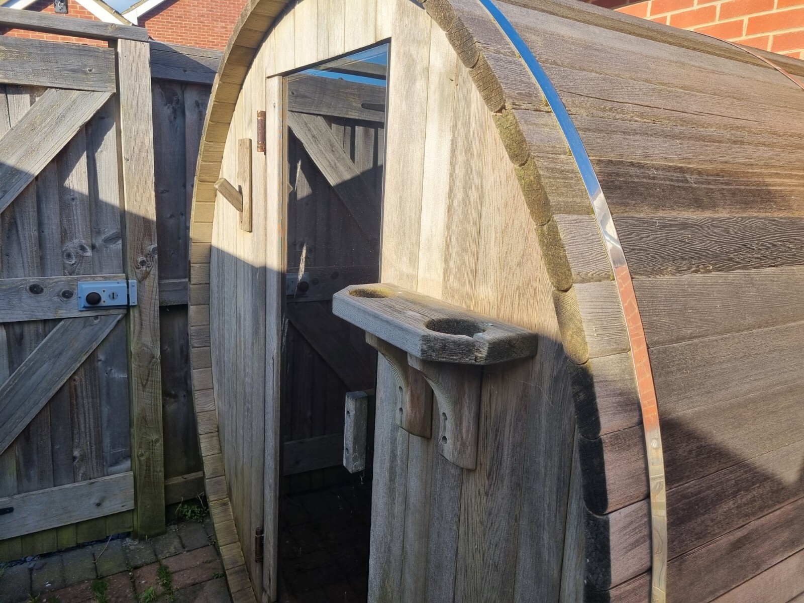 Outdoor barrel sauna eBay