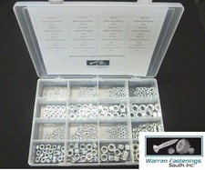 340 Piece 8.8 Metric Nut And Nylon Lock Nut Assortment M3-M10