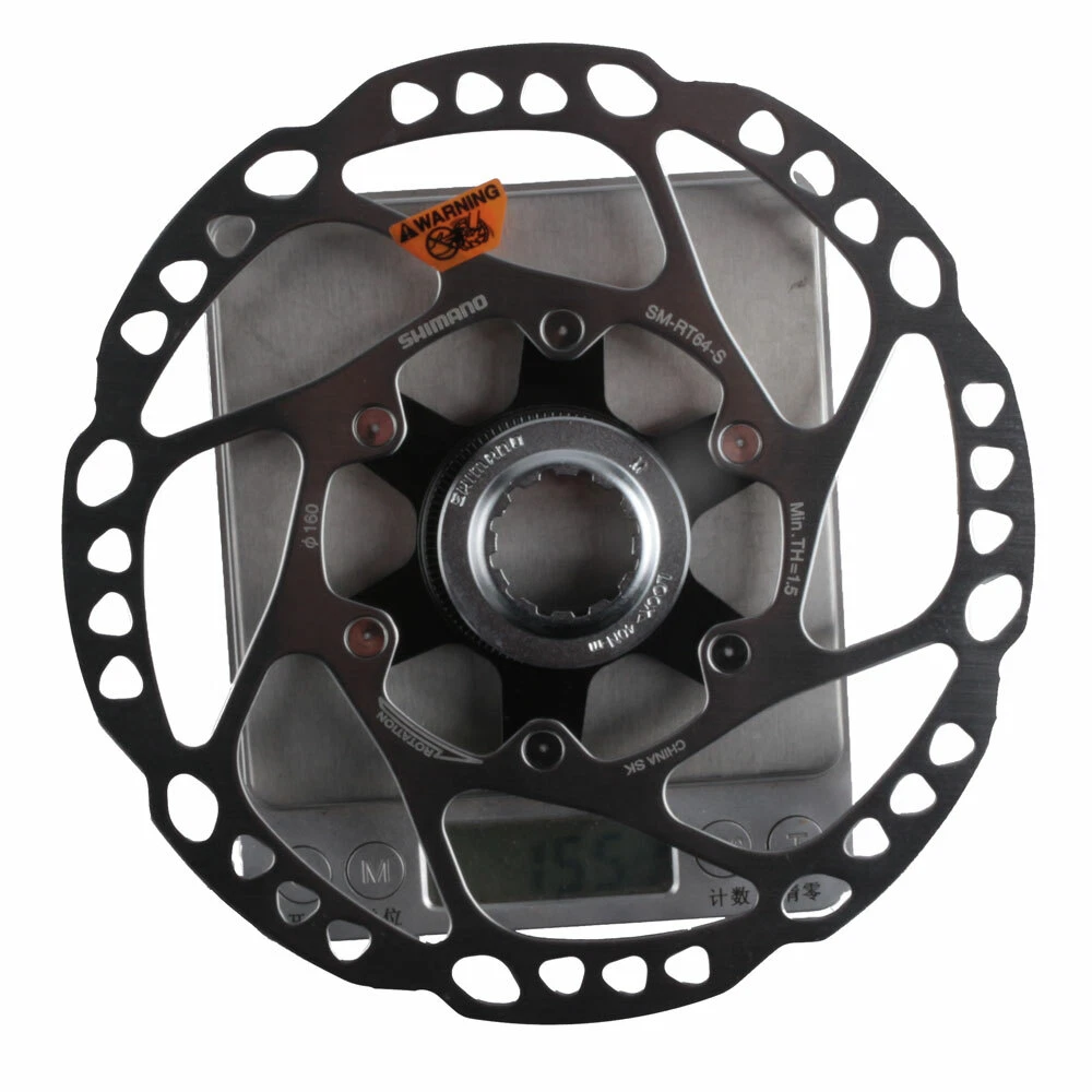 Shimano Deore SM RT64 Center Lock Disc Brake Rotor 160 180