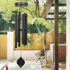 51" Wind Chimes Outdoor Deep Tone Memorial Wind Chimes Gifts For Mom/Grandma
