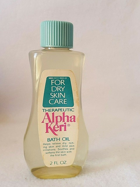 Vintage 1970s ALPHA KERI Bath Oil 2 Fl. Oz. Travel /Sample size | eBay