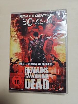 Horror Film DVD Remains Of The Walking Dead - Uncut (DVD - FSK18) Neu & OVP