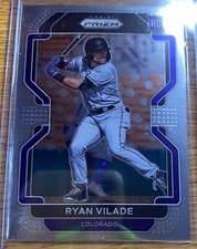 2022 Prizm Baseball Tier II Base #163 Ryan Vilade - Colorado Rockies MLB
