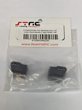 STRC CNC MACHINED ALUM HD LOWER SHOCK MOUNTS STRSTA8007XGM