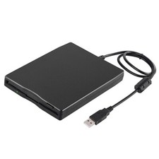 1.44 MB 3.5" USB External Floppy Disk Drive Data Storage FDD Reader Writer O3Q2