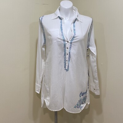 Subtle Luxury Boyfriend Shirt Women's L 