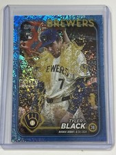 2024 Topps Update Tyler Black Debut RC Rookie #US150 Blue Foil /999 + Base True