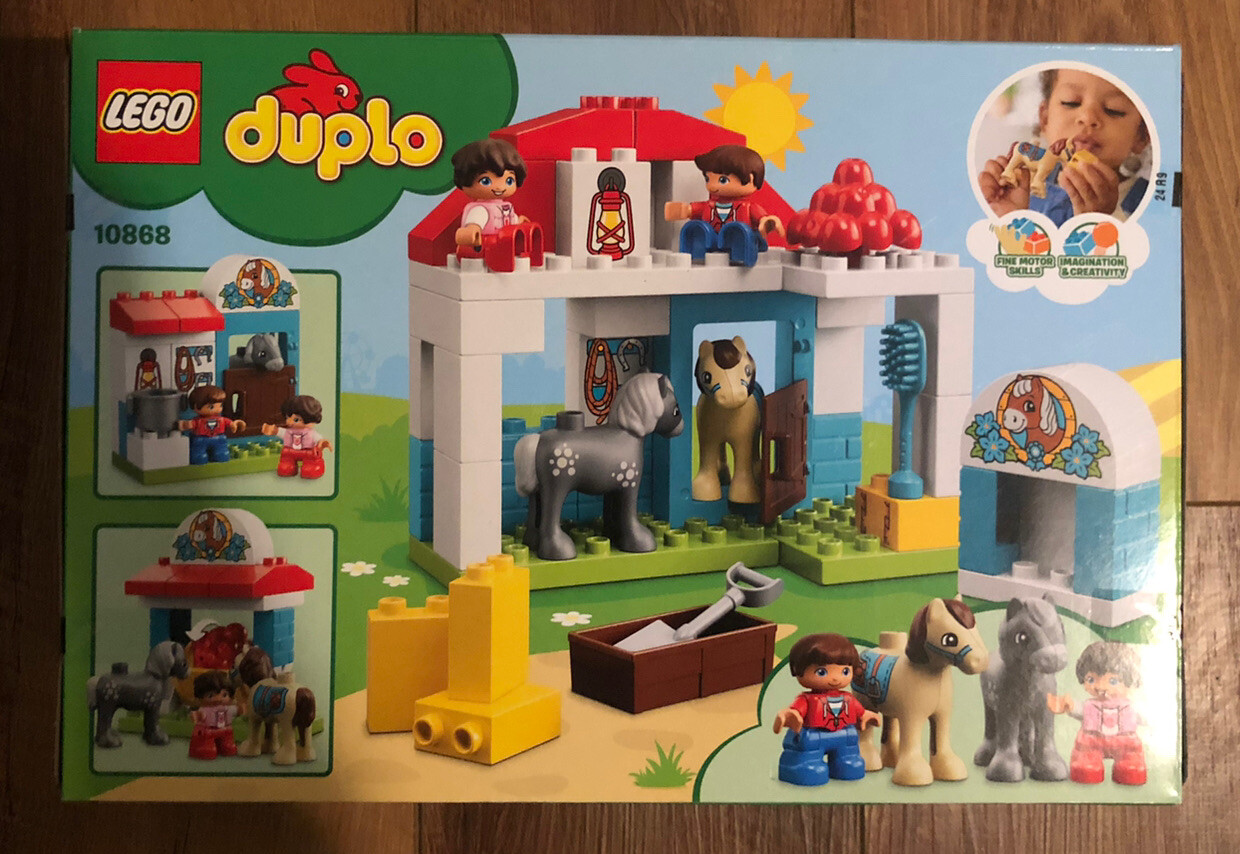 lego farm pony stable