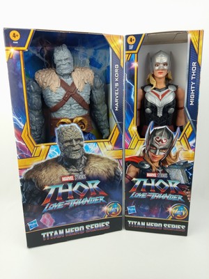 Marvel's Korg und Mighty Thor Titan Hero Series Figur 12'' NEU OVP