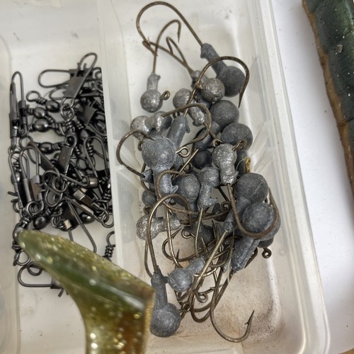 Enorme lote señuelo suave para pesca de lubina - gusanos pececillos plantilla trampa para peces goma plástica - Imagen 4 de 19