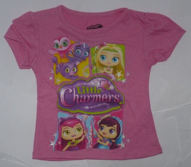 NEW Extreme Concepts Little Charmers bubble sleeve t shirt NEW Extreme Concepts Little Charmers bubble sleeve t shirt