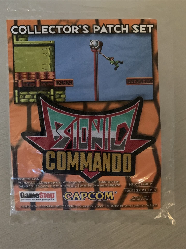 Bionic Commando Collector’s Patch Set Brand New Capcom GameStop Promo PS3 XB 360 - Image 3 of 4