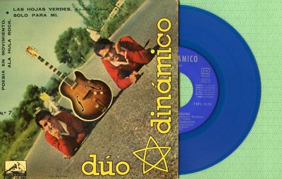 EL DUO DINAMICO / LA VOZ DE SU AMO 7EPL-13.591 Spain 1961 EP EX Vinyl Blue