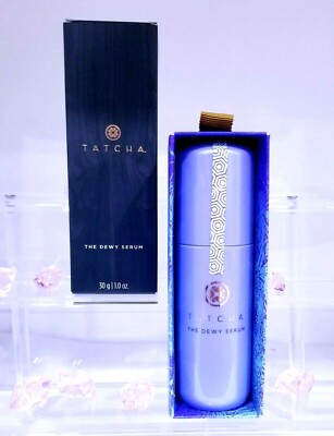 Tatcha The Dewy Serum Resurfacing and Plumping Treatment 1oz  AUTHENTIC AMAZING!
