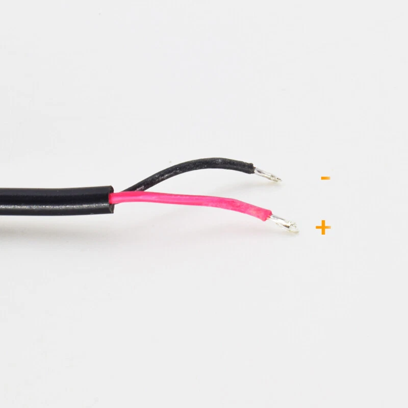 10pcs 1M/3.3ft Micro USB Male Plug Cable 2 wires Power Pigtail Cable Cord DIY - Image 4 of 4