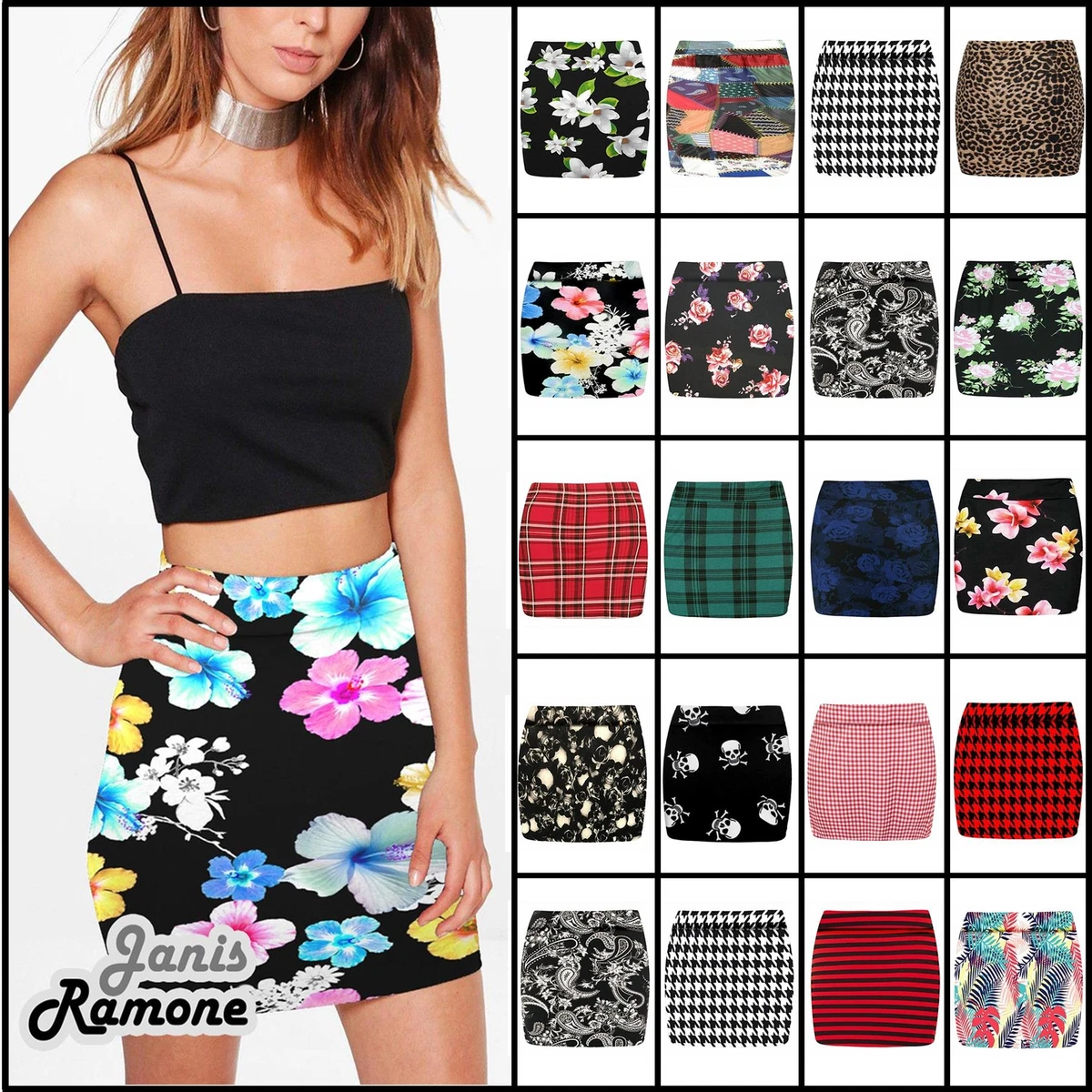 Tube mini top skirt pattern