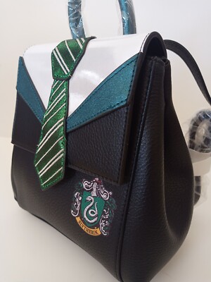HARRY POTTER SLYTHERIN UNIFORM DANIELLE NICOLE MINI BACKPACK  display picture 3