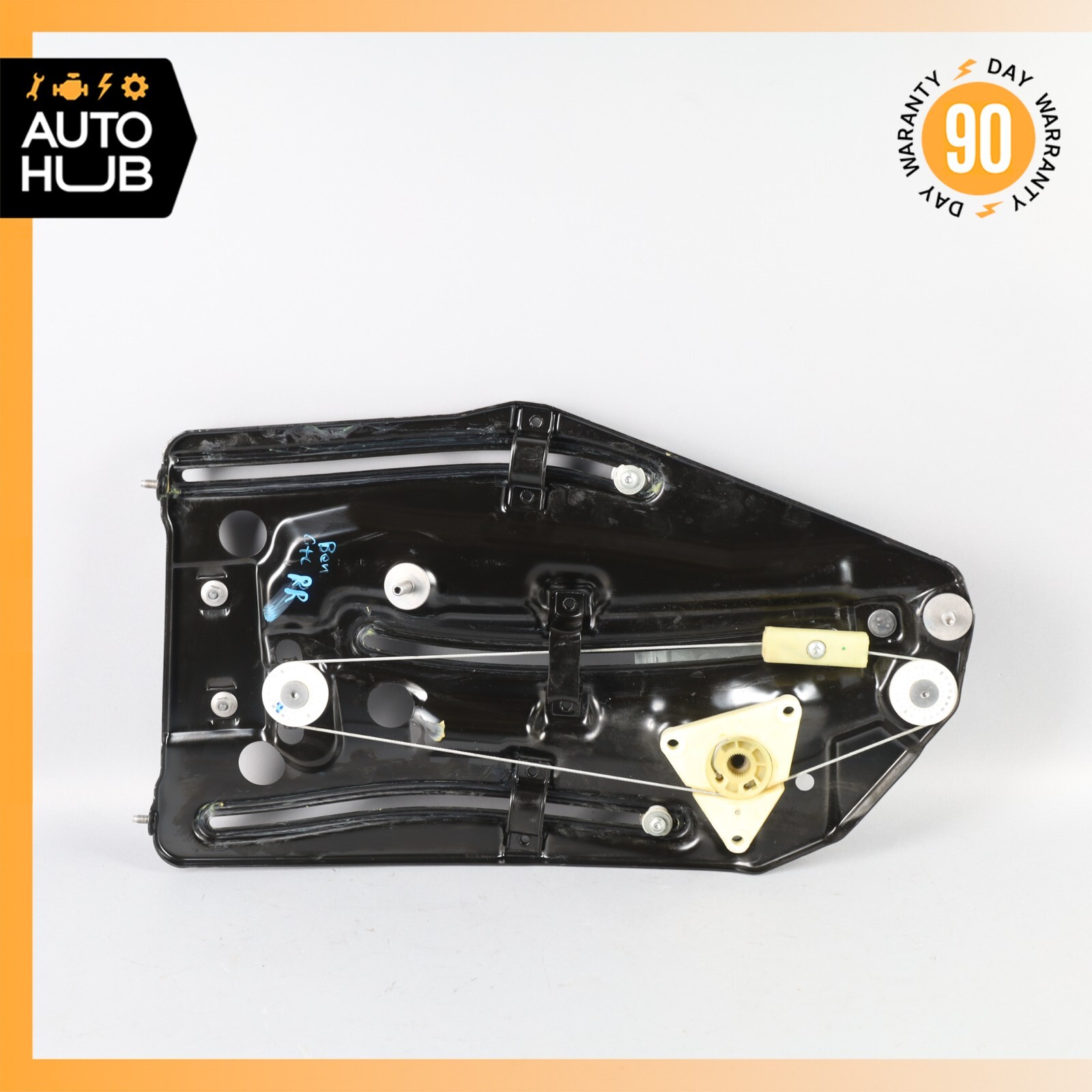07-11 Bentley Continental GTC Rear Right Quarter Window Regulator OEM 59k