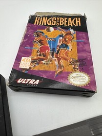 Kings of the Beach Original Nintendo NES Game, Box No Manual- Authentic Tested