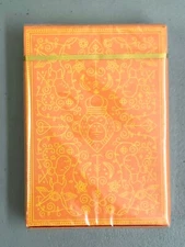 MailChimp Summer Edition Orange Playing Cards (Theory11) NOS Sealed Mint