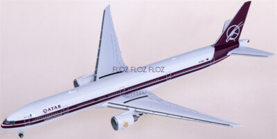 for Herpa Qatar for Boeing 777-300ER A7-BAC 1:500 Airplane Pre-built Model