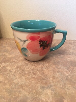 acrylic dipping coffee mugs Red Dip Hand-Painted Mug – TBCo main image 1