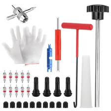 Tire Valve Stem Core Replacement Tool Kit TR413 Valve Core Remover Installer