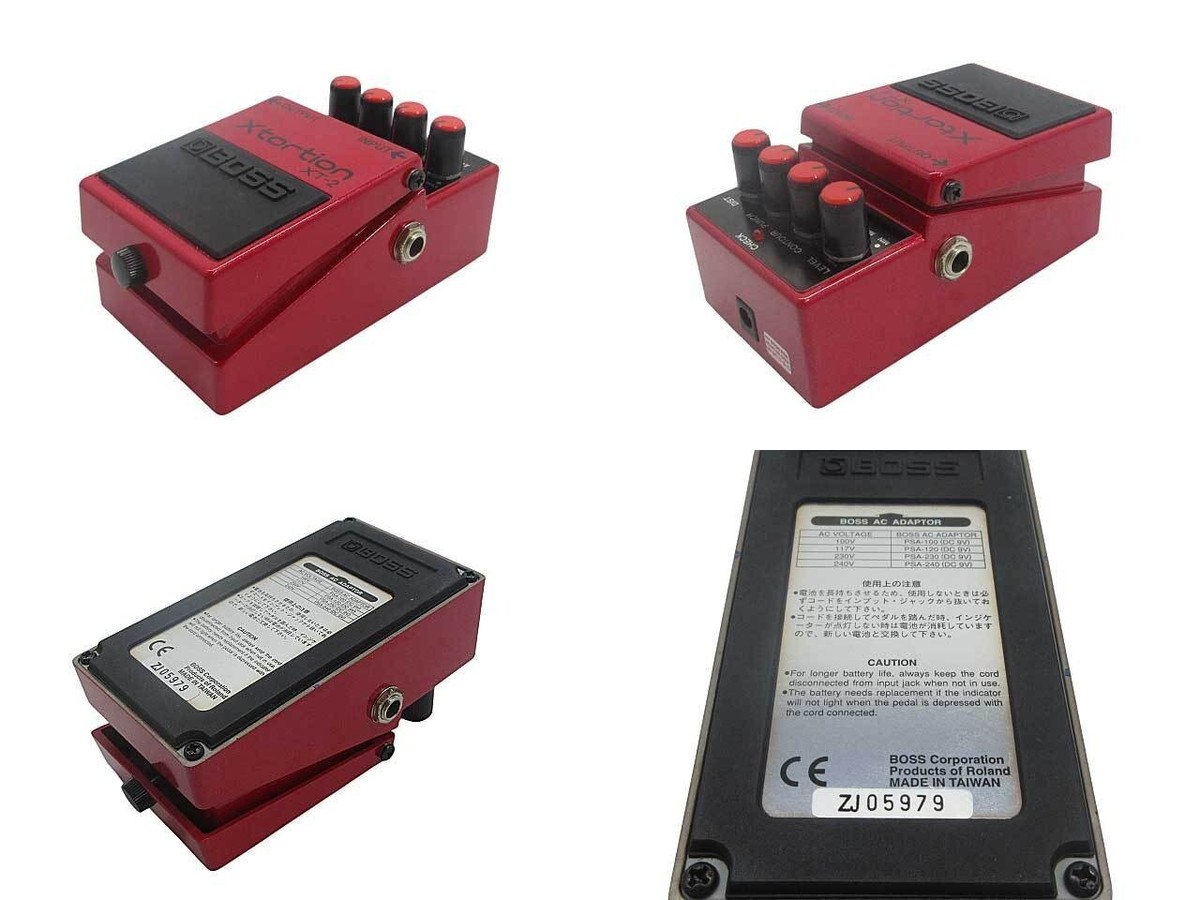 BOSS Xtortion XT-2 ギターエフェクター Boss Xt-2 Xtortion Distortion System Effector From Japan