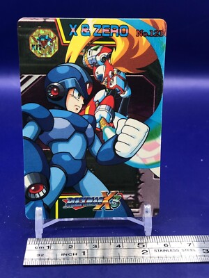 X Zero Mega Man Megaman X3 No.121 Card Bandai 1995 Japanese | eBay