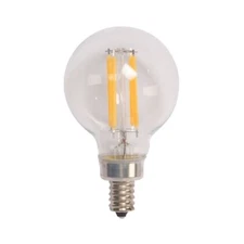Craftmade 1 Light G16.5 Globe, 5.5WG16CL/LED Filament Bulb, Clear - 9650