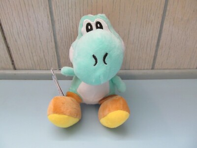 Mario Bros. Light Blue Yoshi  6'' Inches Plush (New)