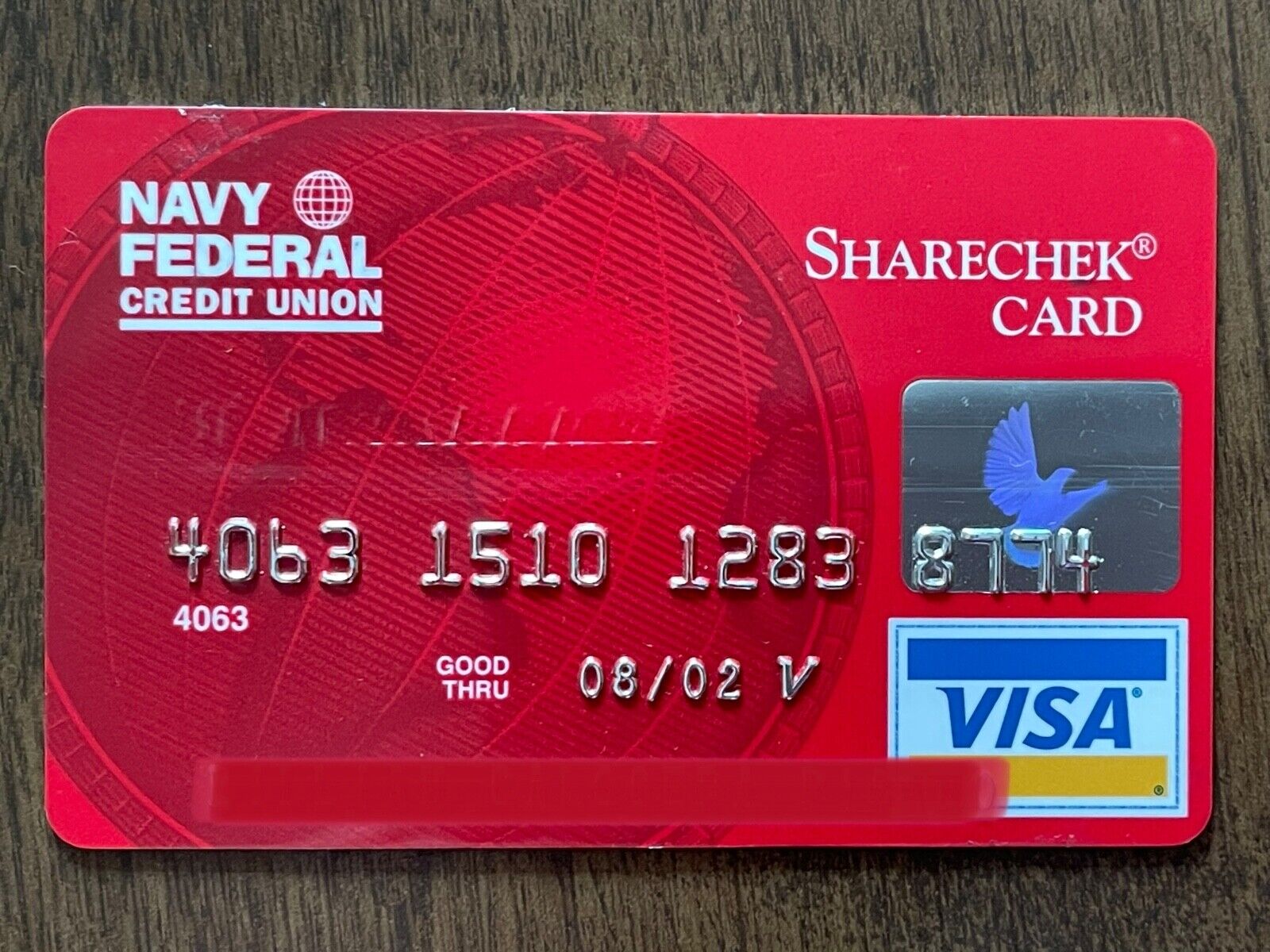 navy-federal-credit-union-sharecheck-visa-credit-card-expired-in-2002