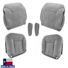 For 1995 1996 1997 1998 1999 Chevy Silverado Replacement Gray Cloth Seat Covers