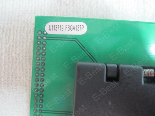 U113719 FBGA137P Socket Adapter For UP818P UP-818P UP828P UP-828P Programmer - Picture 2 of 4