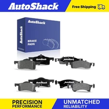 Front Rear Ceramic Brake Pad Set for 2003-2006 Ford Expedition
