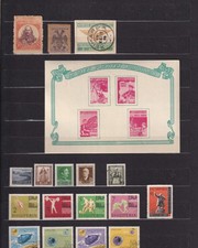 kleine Sammlung mit Briefmarken aus ALBANIEN!!!