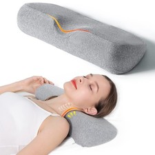 Ergonomic Memory Foam Neck Support Pillow for Pain Relief and Better Sleep
