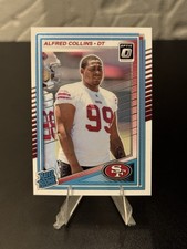 2025 Donruss Optic Football Rated Rookie #237 Alfred Collins - San Francisco RC